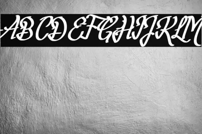 Fortuin Handlettering Font examples