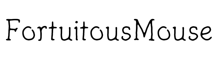 FortuitousMouse Font