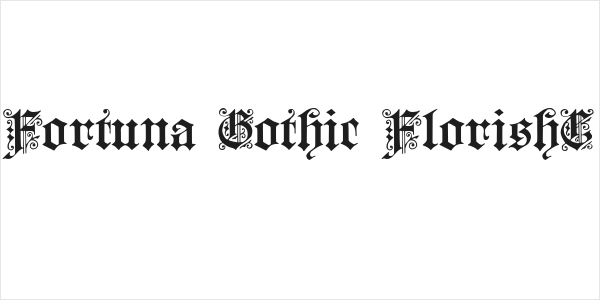 Fortuna Gothic FlorishC Logo