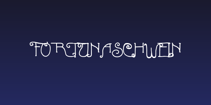 Fortunaschwein Social Header