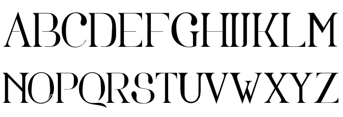 Fortunata Шрифта ВЕРХНИЙ
