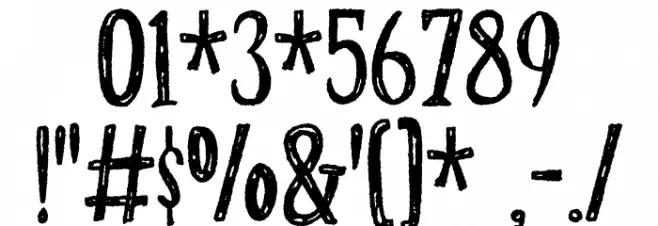 Fortunate DEMO Regular Font OTHER CHARS
