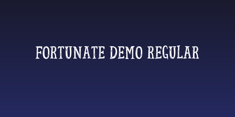 Fortunate DEMO Regular Social Header
