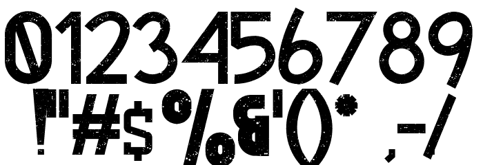 Fortunate Font OTHER CHARS