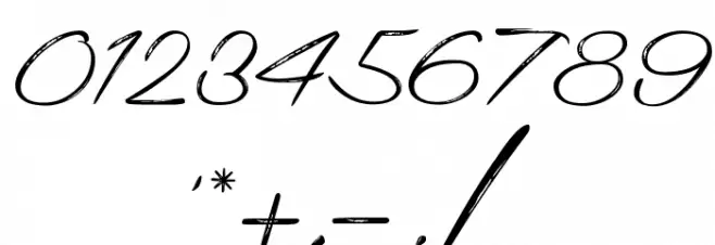 Fortunates December Font OTHER CHARS