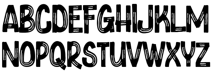 Fortune Coin Font LOWERCASE