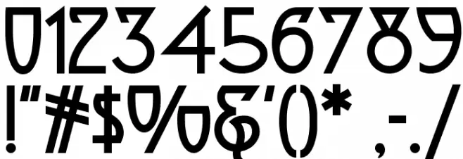 Fortune Cookie NF Font OTHER CHARS