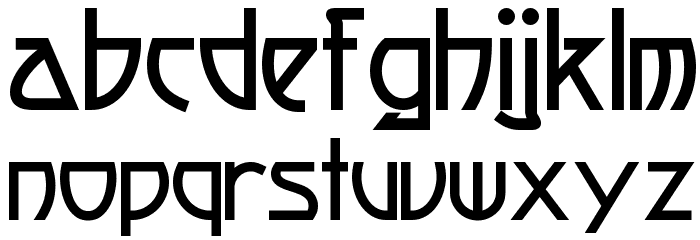 Fortune Cookie NF Font LOWERCASE