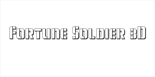Fortune Soldier 3D Logo