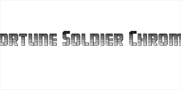 Fortune Soldier Chrome Logo