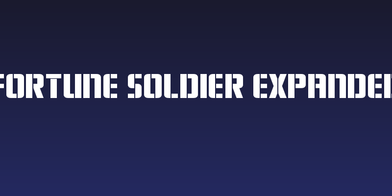 Fortune Soldier Expanded Social Header
