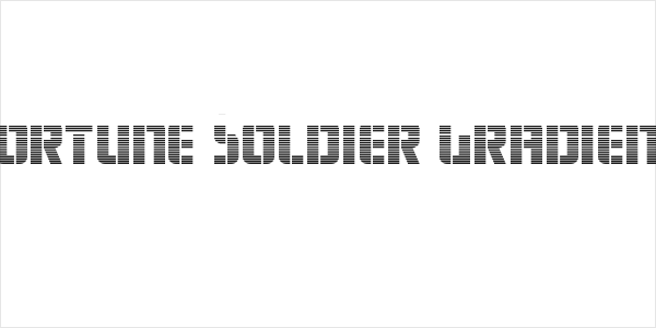 Fortune Soldier Gradient Logo