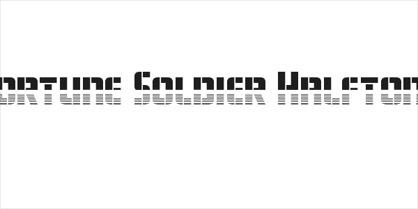 Fortune Soldier Halftone Logo