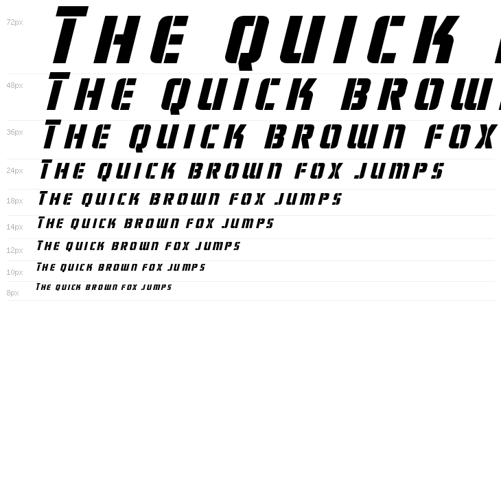 Fortune Soldier Title Italic Waterfall