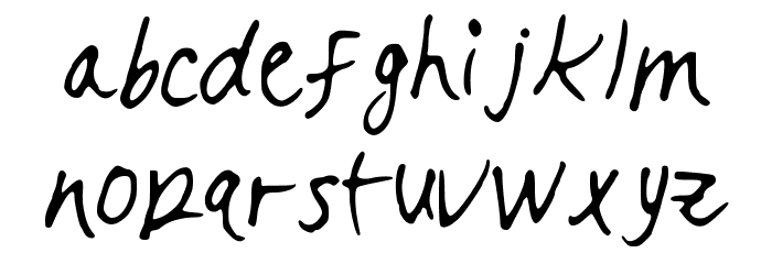 FortuneAndFame Font LOWERCASE