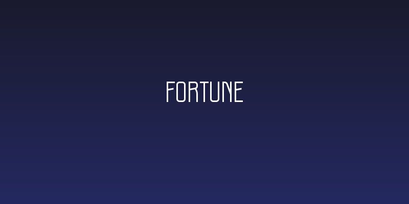 Fortune Social Header