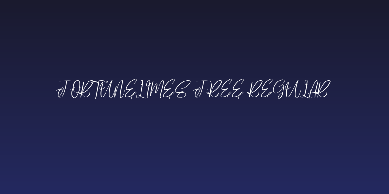 Fortunelimes Free Regular Social Header