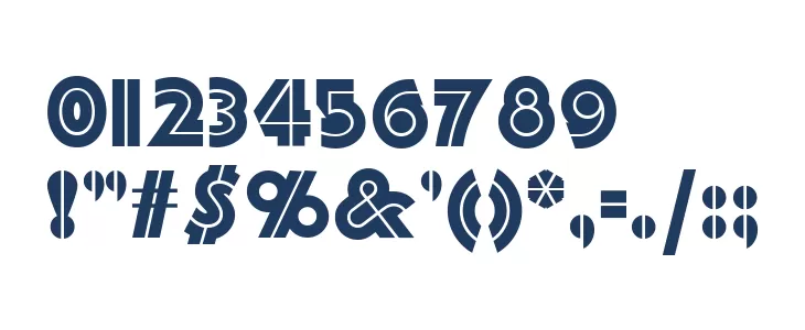 Forty-Second Street NF Font OTHER CHARS