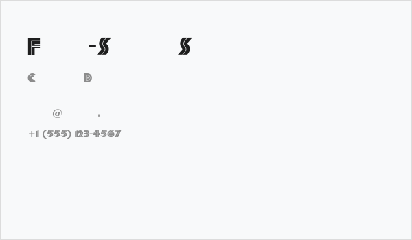 Forty-SecondStreet Business Card