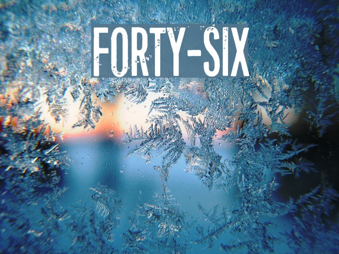 Forty-six Font examples