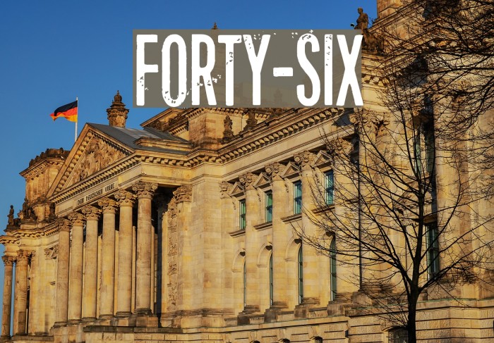 Forty-six Font examples