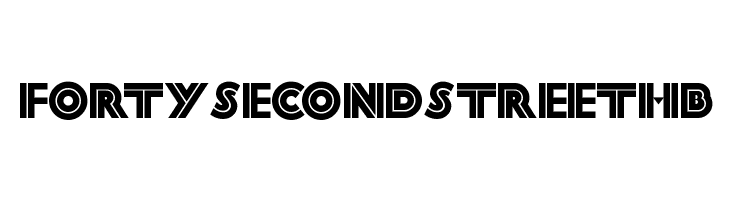 FortySecondStreetHB  font caratteri gratis