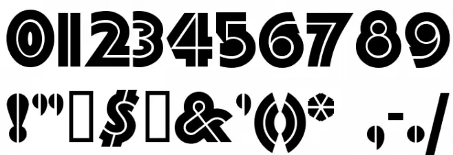 FortySecondStreetHB Font OTHER CHARS