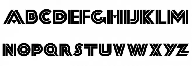 FortySecondStreetHB Font LOWERCASE