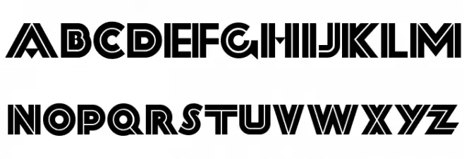 FortySecondStreetHB Font UPPERCASE