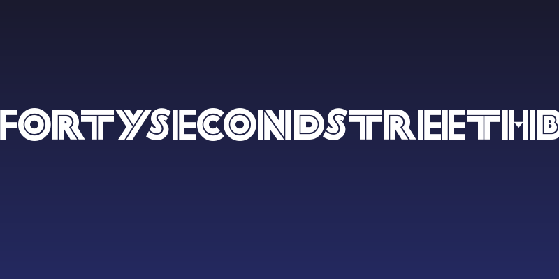 FortySecondStreetHB Social Header