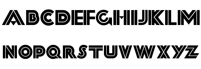 FortySecondStreetHB Font LOWERCASE