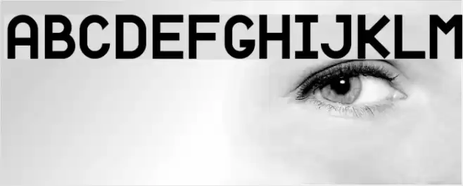 Fortyfive: Praise to simple geometry Font examples