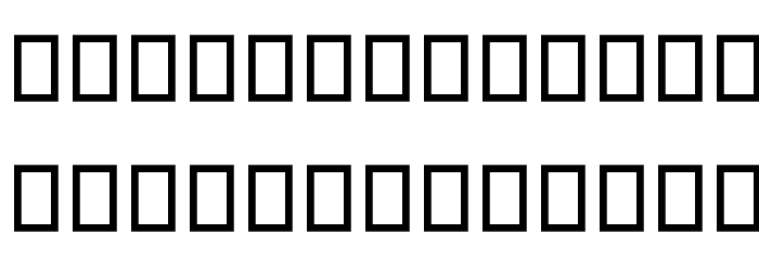 Forugh Font LOWERCASE