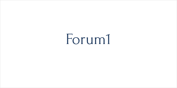 Forum1 Logo