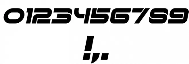 Forvertz Italic Font OTHER CHARS