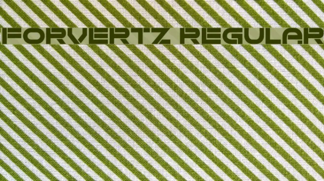 Forvertz Regular Example 1
