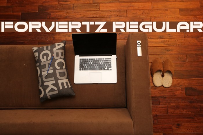Forvertz Regular Font examples