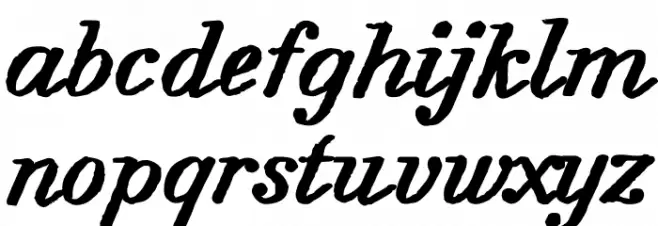 Forward Serif Bold PERSONAL Regular خط أحرف صغيرة
