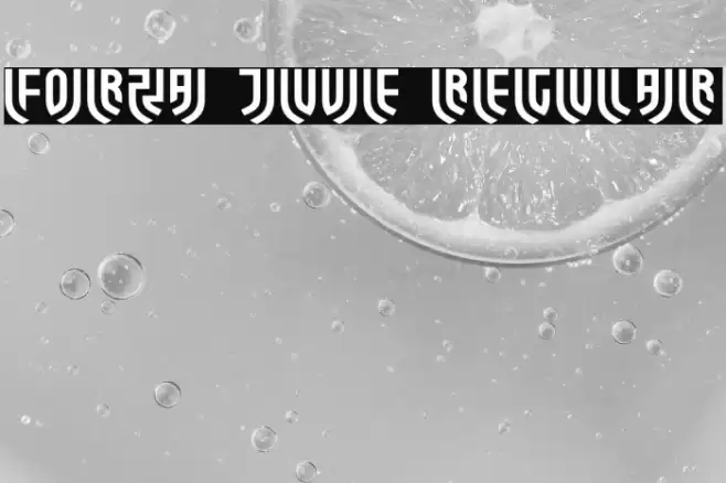Forza Juve Regular Font examples