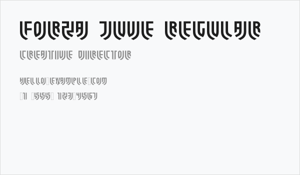 Forza Juve Regular Business Card