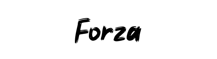 Forza  Free Fonts Download