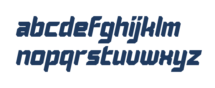 Forzon DEMO Italic Lowercase