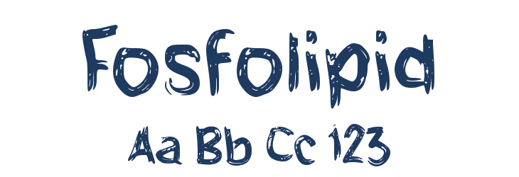 Fosfolipid Font Preview