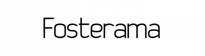 Fosterama  Frei Schriftart Herunterladen