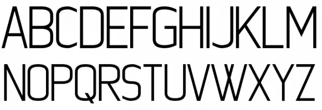Fosterama Font UPPERCASE