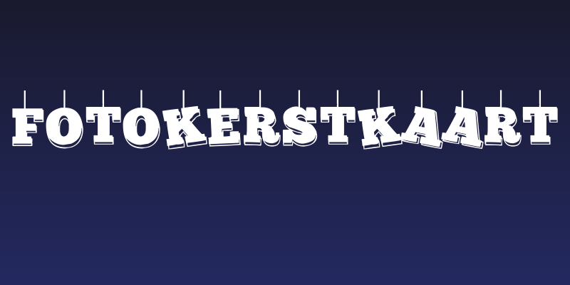 Fotokerstkaart Social Header