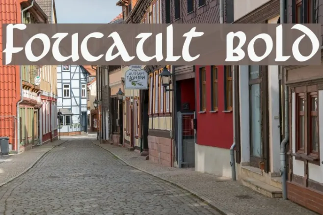 Foucault Bold Example 3