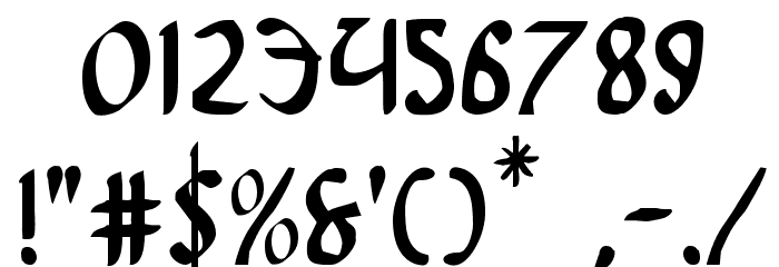Foucault Condensed Font OTHER CHARS