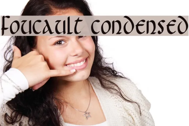 Foucault Condensed Example 2