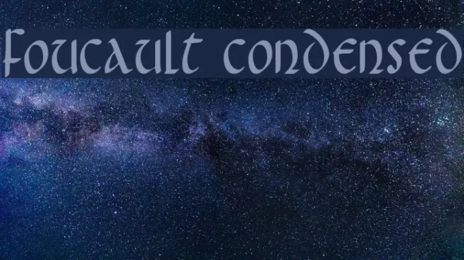 Foucault Condensed Example 3